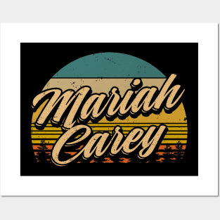 Classic Name Mariah Vintage Styles Christmas 70s 80s 90s Posters and Art